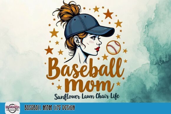 Celebrate Baseball Mom Life Design