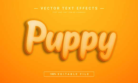 Create Fun & Custom 3D Text with the Puppy Editable Text Effect