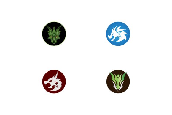 Dragon Logo: Powerful Typography for Bold Branding