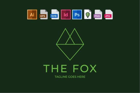 Fox Minimalist Logo Template for Modern Brands
