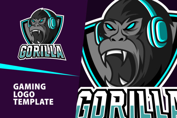 Gorilla Mascot Gaming Logo Design: Unleash Your Brand