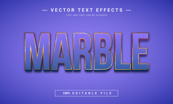 Marble Text Effect: Editable Eps for Stunning Designs
