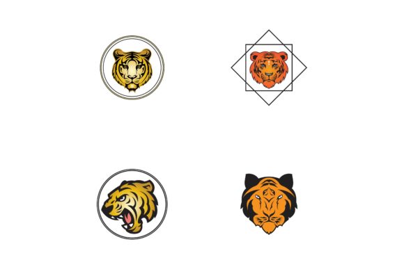 Tiger Logo: Symbol of Strength & Power in Design