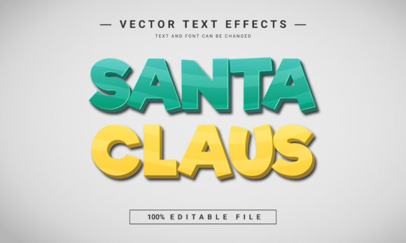 Unwrap Creative Magic with the Santa Claus Editable Text Effect